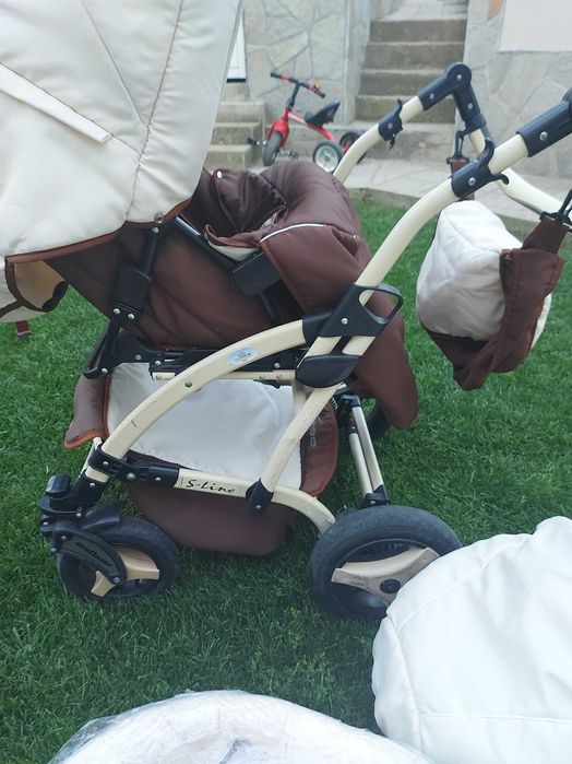 Продава се ! 
 Бебешка количка 3в1  Adbor S Line