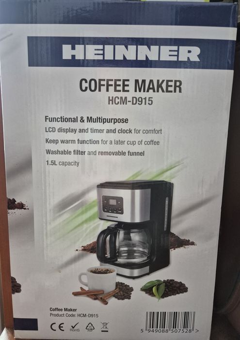 Cafetieră digitală Heinner HCM-D915