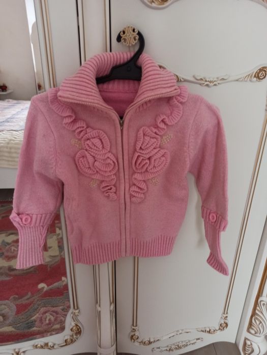 Детские кофты теплые для девочек