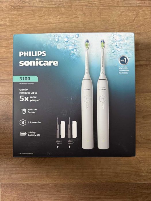 Електрическа четка за зъби Philips Sonicare 3000 Series,2 бр,HX4072/41