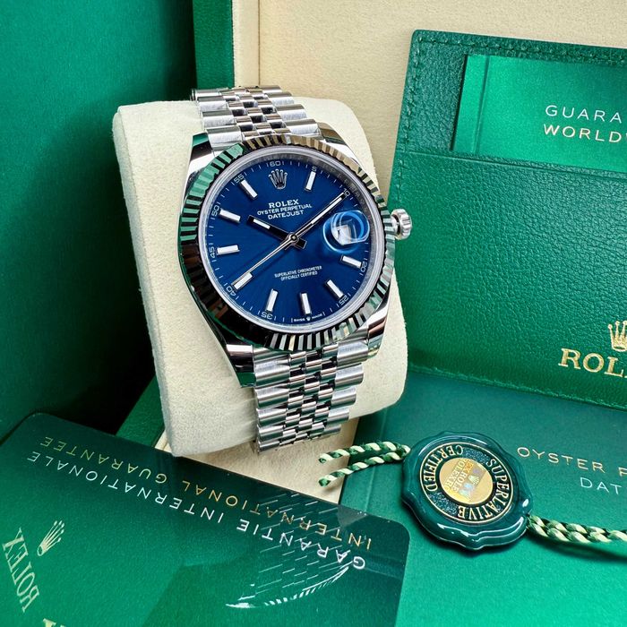Rolex Datejust Blue Dial | PE STOC | New | 41mm | 15000 Euro | 126334 | 2026