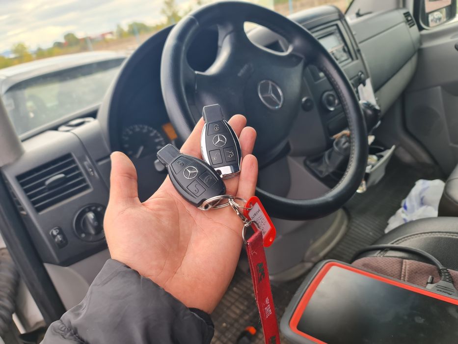Ремонт на гълтач (EIS) Mercedes | Не разпознава ключ | Няма контакт | Ямбол