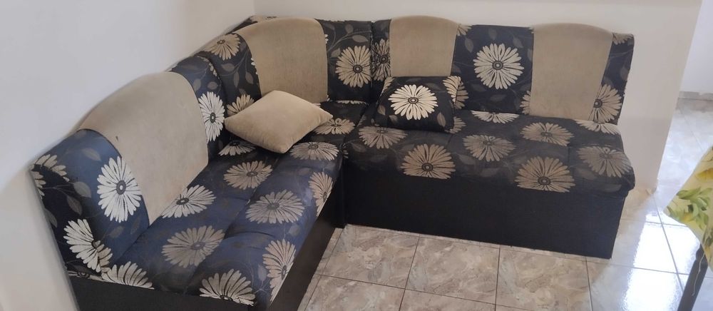 Кухненски ъгъл с тройна разтваряма ракла