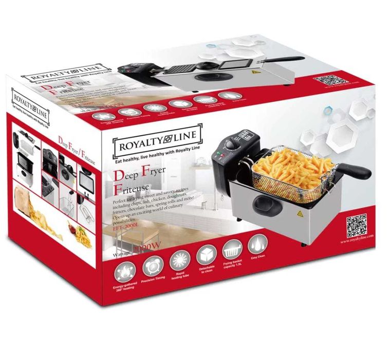 Friteuză electrică Royalty Line EFT-2000L