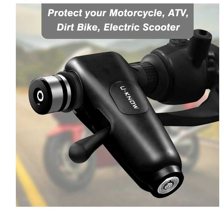 Заключващо устройство с аларма за колело, мотор, мотопед и др.