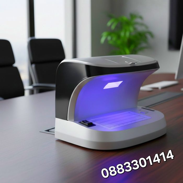 Детектор за банкноти Ултравиолетов с магнитен сензор и вградена батери