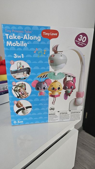 Музикална Въртележка Tiny Love Take-Along Mobile Tiny Princess