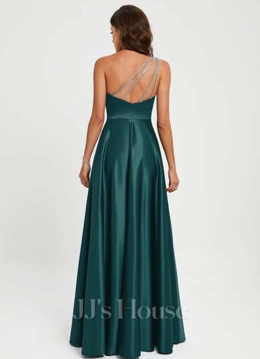 JJs house бална рокля, нова с етикет цвят зелен peacock