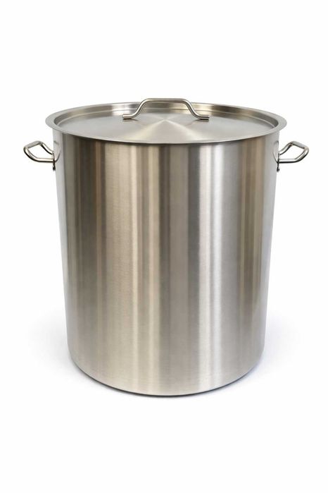 Oala inox profesionala 130L 55x55 cm pentru gatit intensiv