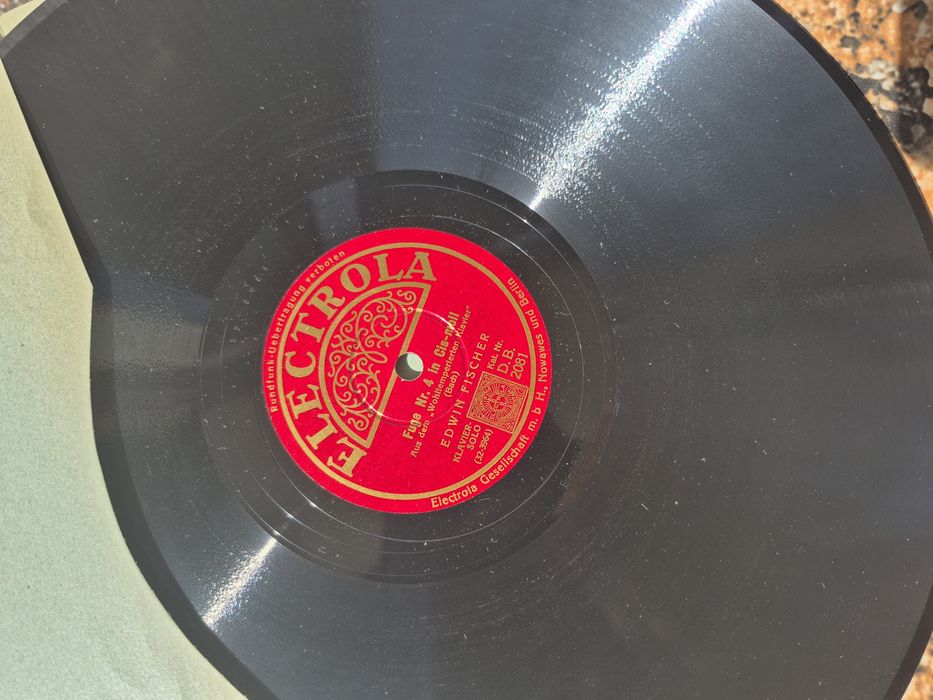 Vând lot 7 Discuri Grammophon & patefon colectie cu muzica clasică