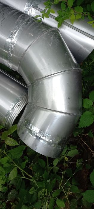 Cot 90^ tabla de inox diametru 30cm