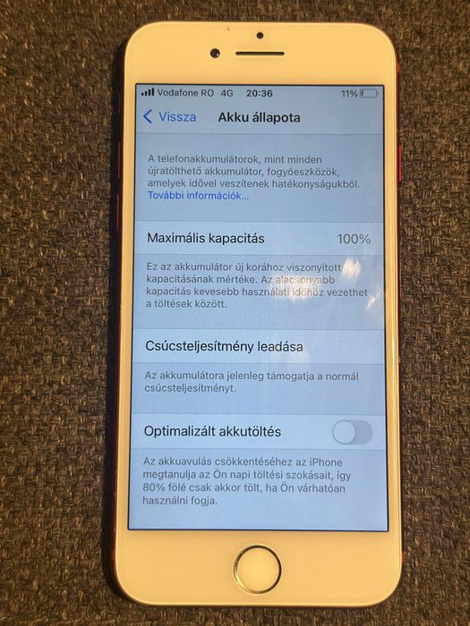 iPhone  7 Red Product 128GB