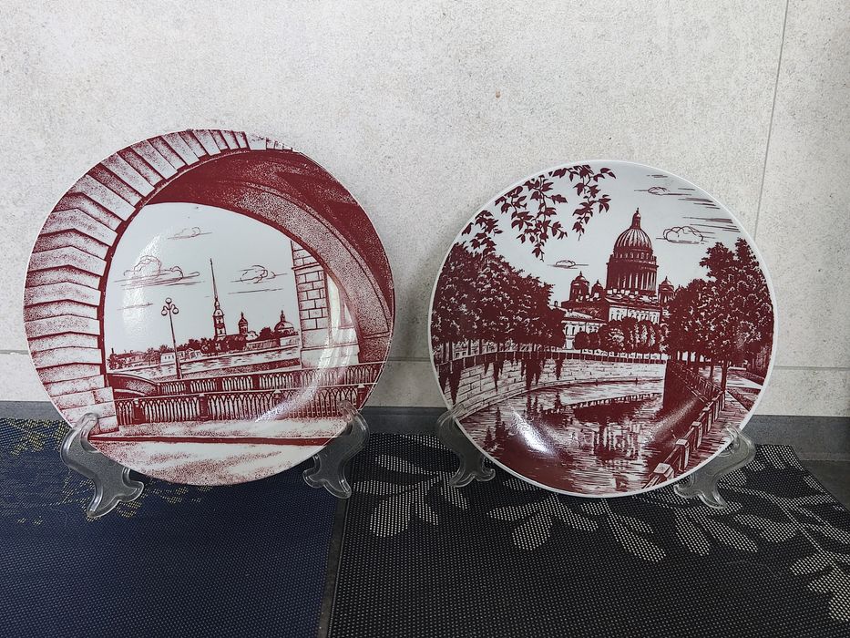 Декоративные тарелки СССР