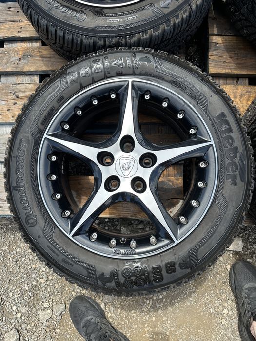 Лети джанти 4 броя джанти 5х112 16 цола с гуми 215/55/16