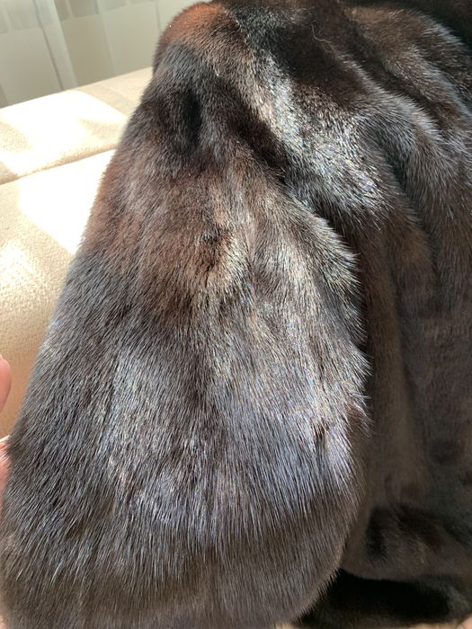 Шуба норковая укороченная