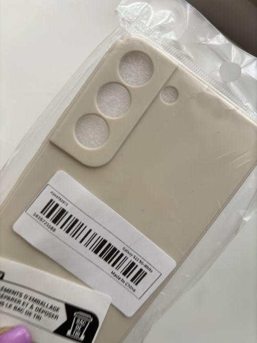 Carcasa S22 bej crem