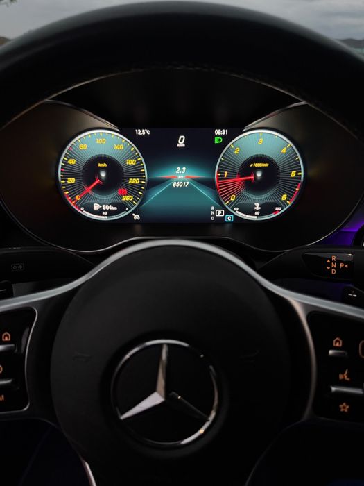 Mercedes C 180d AMG Pack 2018 bord virtual Multi-beam 86000km