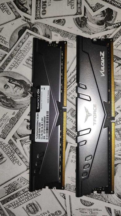 Продам оперативная память 64GB DDR4 Team Group T-Force Vulcan Z