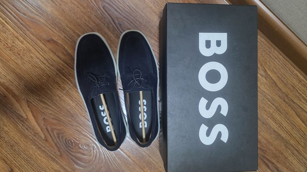 Мокасины BOSS оригинал 100%
