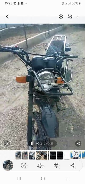 Өте жақсы жағдайдағы мотоцикл сатылады