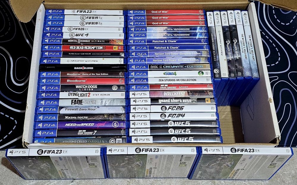 Игравой Диски На Ps4, Ps5 с лицензия!