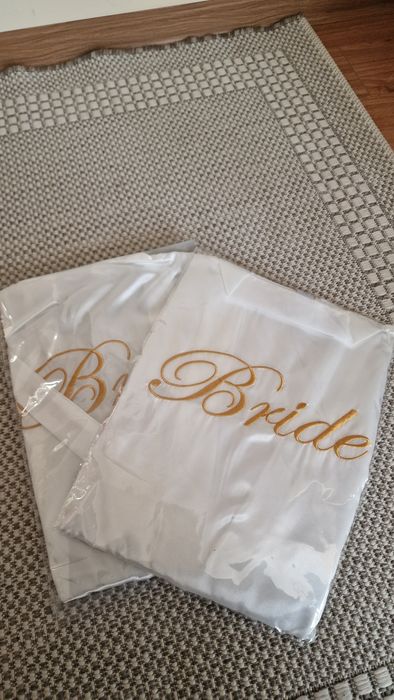 Halat cu cordon Bride, alb, marimea M