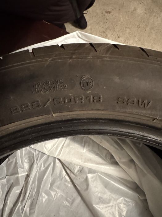 225/50/18 - DOT 23