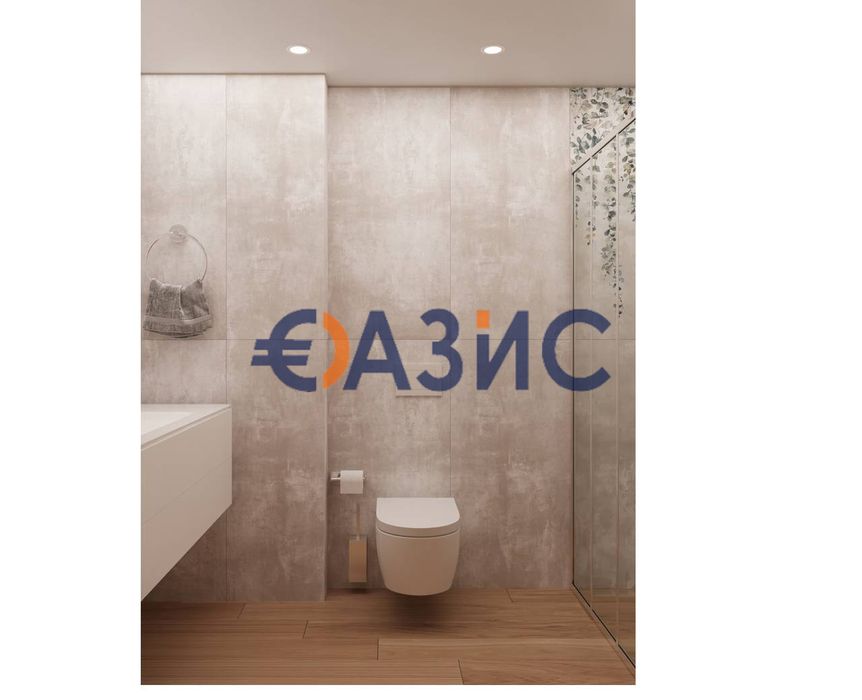 Продава се Двустаен апартамент в Свети Влас - 63 кв.м за 1076 €/кв.м - Снимка #8