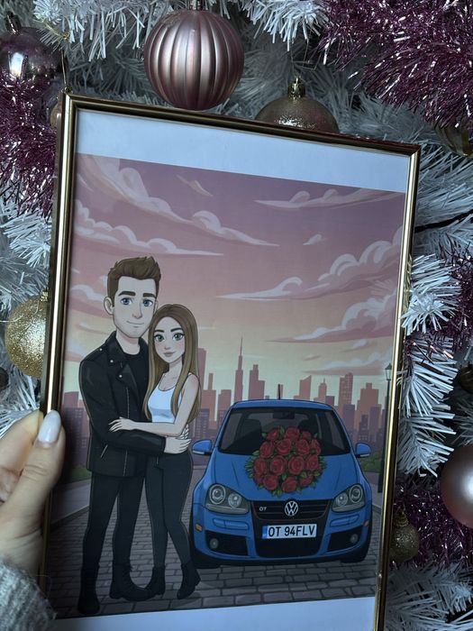 Tablou cartoon personalizat