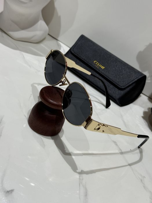 Ochelari de soare premium aurii
