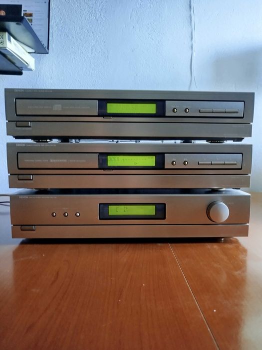 Sistem audio Denon complet  Amplificator  CD Player  Deck Telecomanda