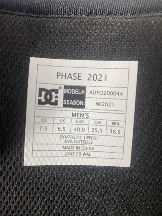 Vand Boots Snowboard DC marimea 40