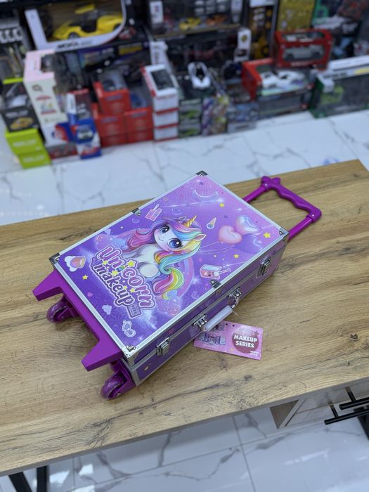 Набор детской косметики в чемодане Единорог