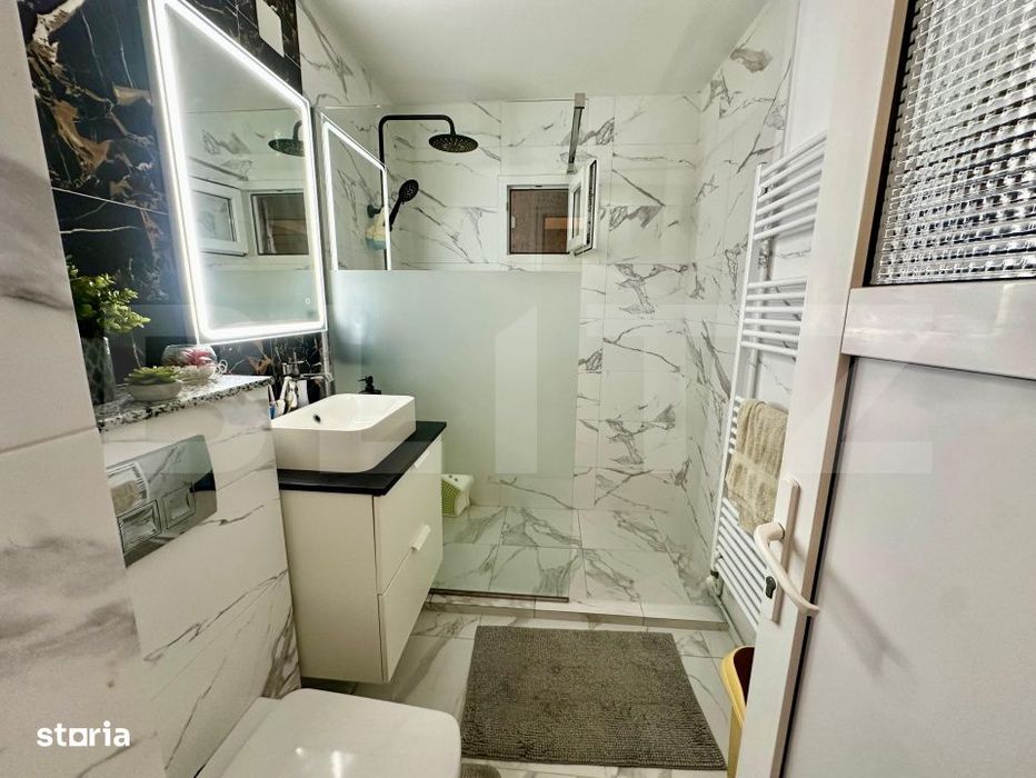Apartament modern 3 camere recent finisat si mobilat