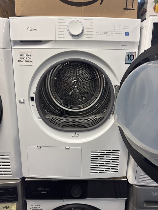 Uscator de rufe cu pompa de caldura Midea MDV3EH100D cu factura si garantie 12 luni