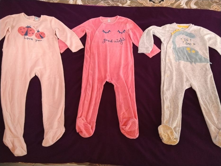 3 pijamale cocolino TEX 36 luni