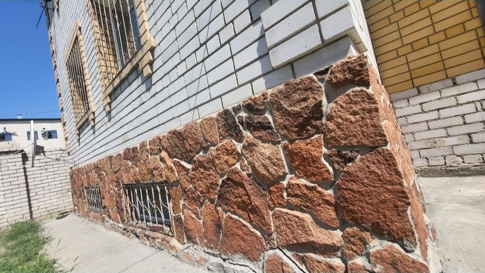Продам природный камень для облицовки фундамента