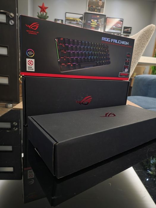 Asus ROG  Falchion wireless геймарска клавиатура 3бр. Налични