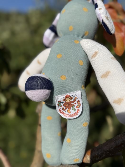 Ръчно изработена плюшена играчка