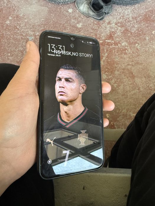 Redmi Note 8T 32GB, orqa oynasi singan + g‘ilof sovg‘a