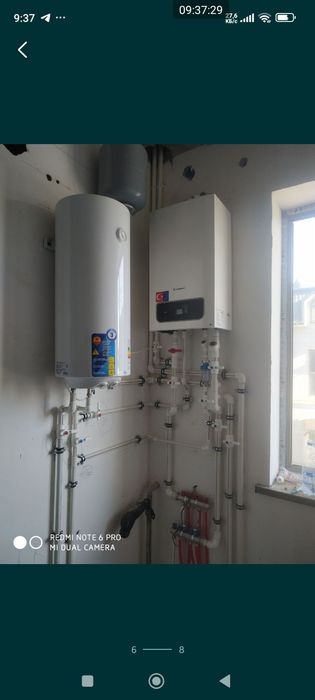 Сантехнические работы. Услуги Тепловизора. Ремонт котлов.