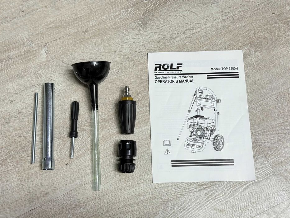 ROLF TOP-3200H benzinli yuqori bosimli moyka (220 bar)