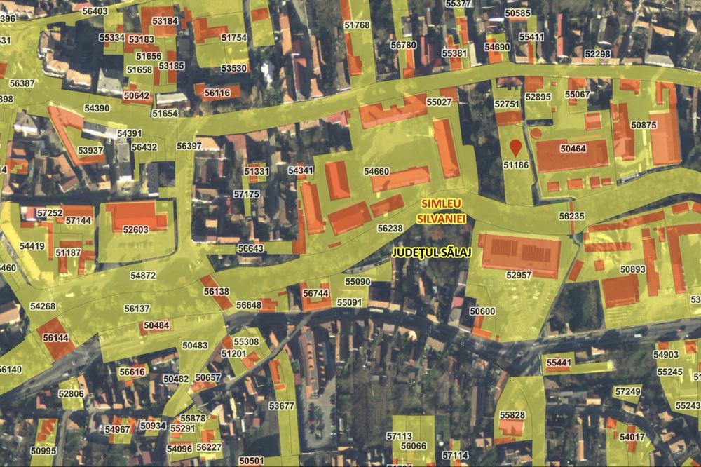 Vând teren intravilan central – Șimleu Silvaniei