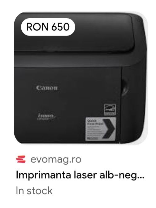 Vand Imprimanta Canon