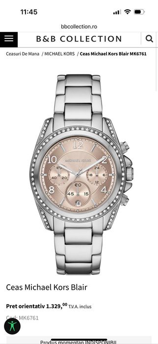 Ceas damă Michael Kors