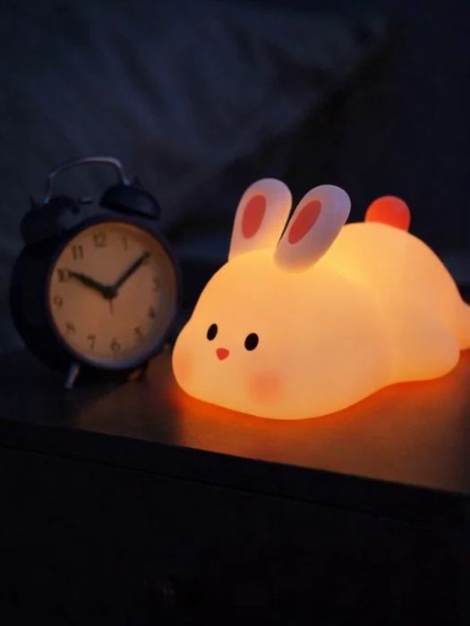 Детский ночник Hoco HX16, мягкий силикон, регулировка яркости