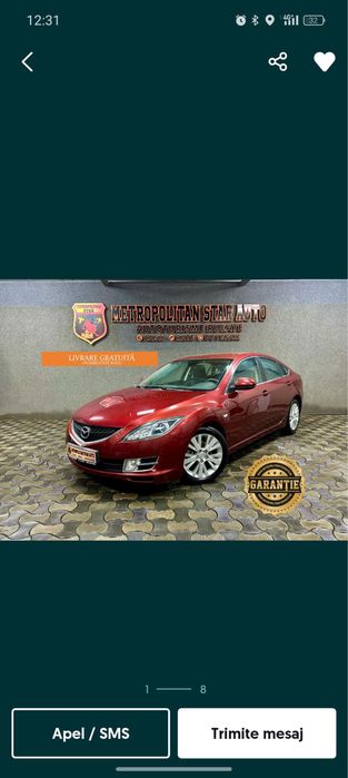 Vand mazda 6.