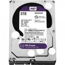 HDD-3 Tb-HIKVISION для видеонаблюдения WD-Purple-(ОРИГИНАЛ)