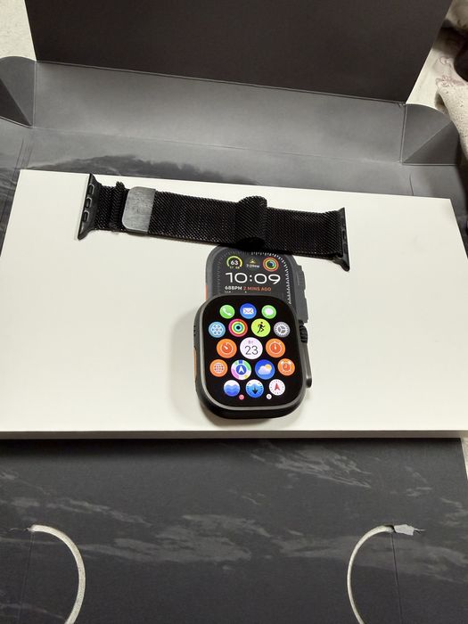Apple Watch Ultra 2 Black Ocean Band 100% ёмкость