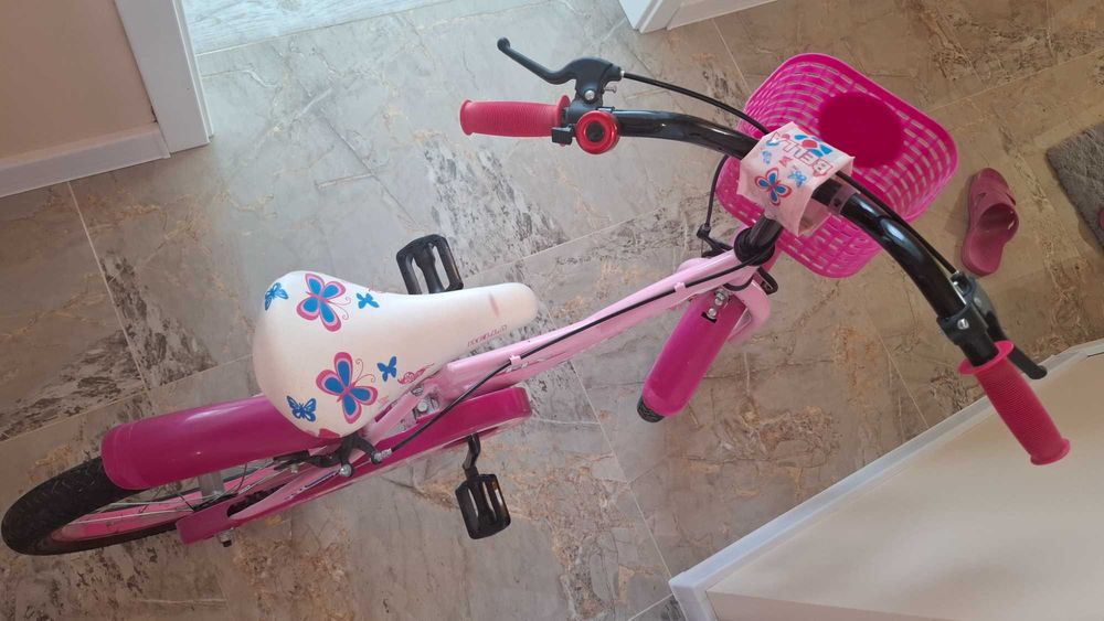 Розово детско колело за момиче
